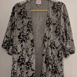 Knox Rose || Velvet Kimono